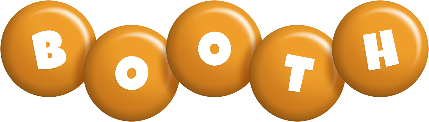 Booth candy-orange logo