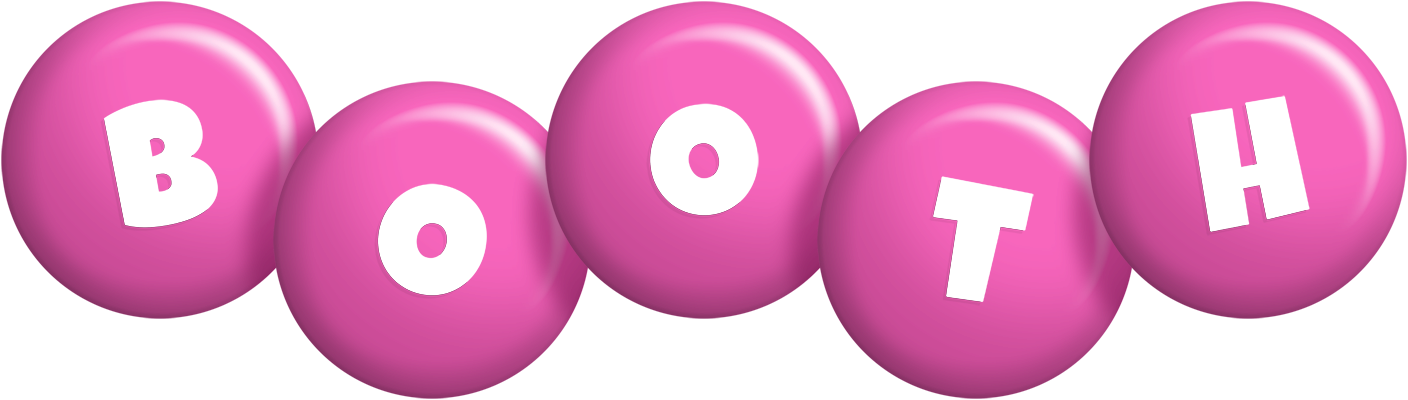Booth candy-pink logo
