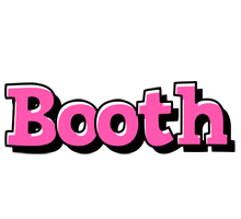 Booth girlish logo