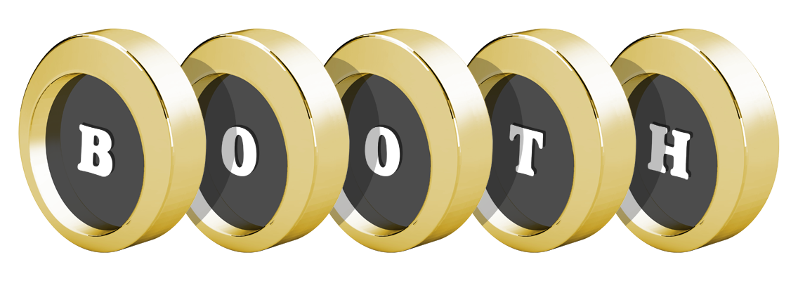 Booth gold logo