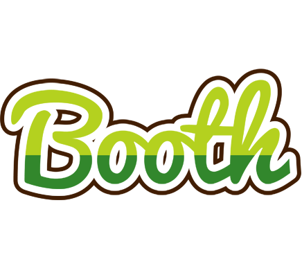 Booth golfing logo
