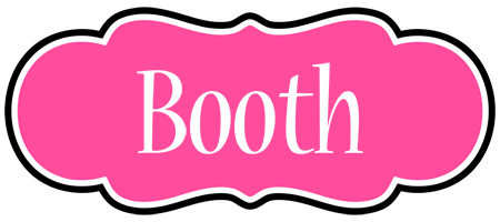 Booth invitation logo