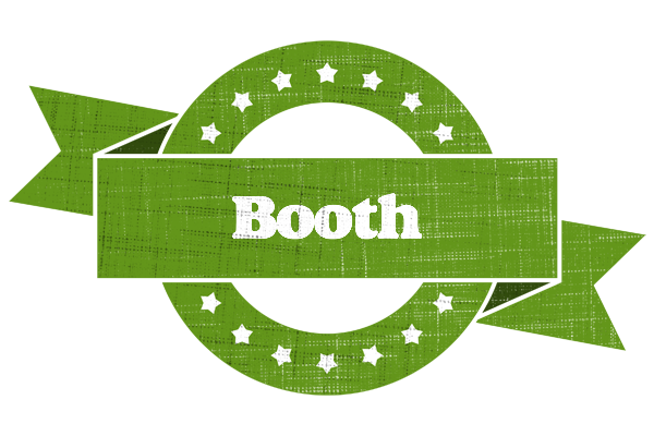 Booth natural logo