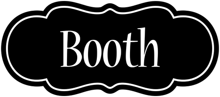 Booth welcome logo