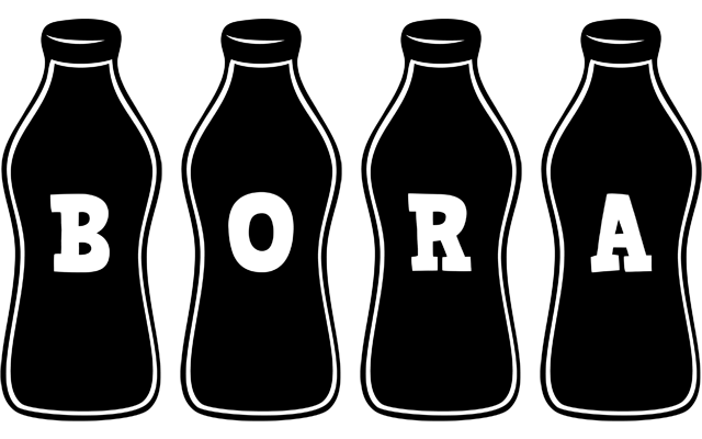 Bora bottle logo