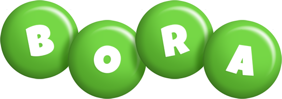 Bora candy-green logo