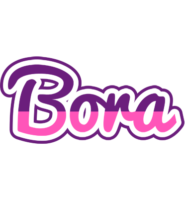 Bora cheerful logo