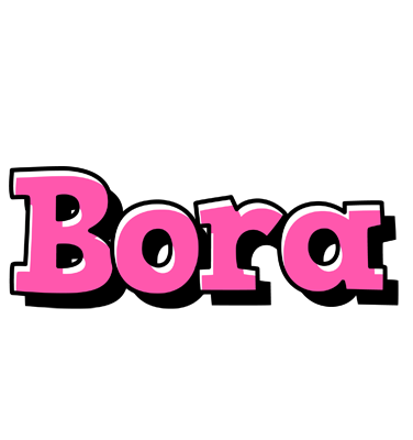 Bora girlish logo
