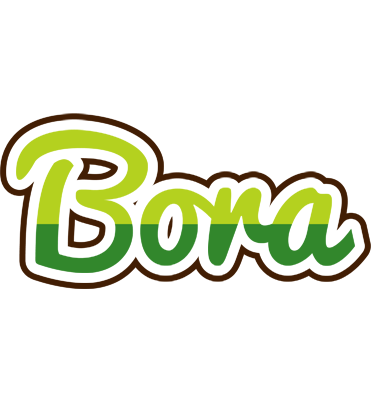 Bora golfing logo