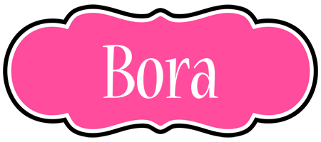 Bora invitation logo