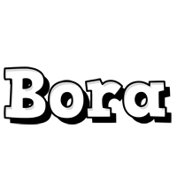 Bora snowing logo