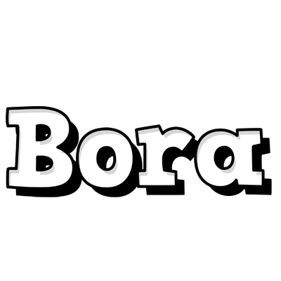 Bora snowing logo