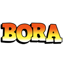 Bora sunset logo