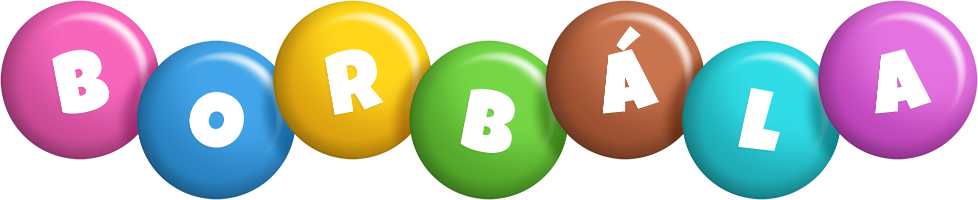 Borbála candy logo