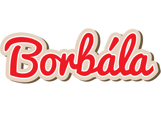 Borbála chocolate logo