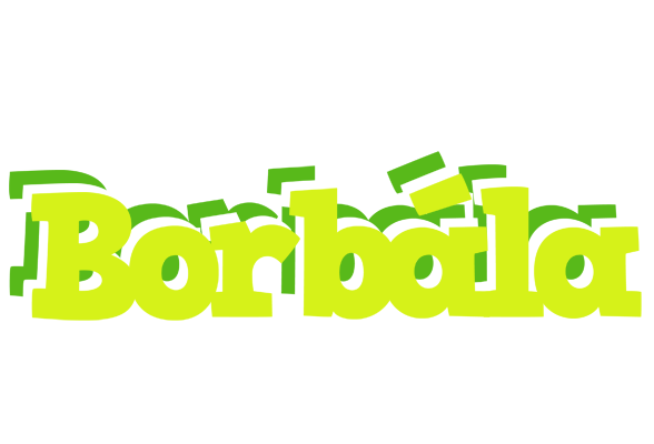 Borbála citrus logo