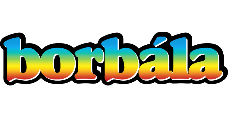 Borbála color logo