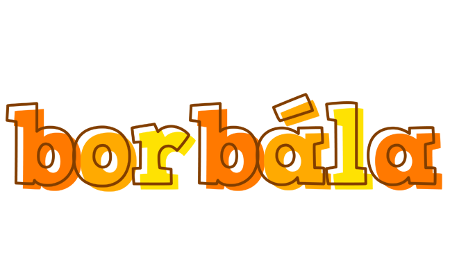 Borbála desert logo