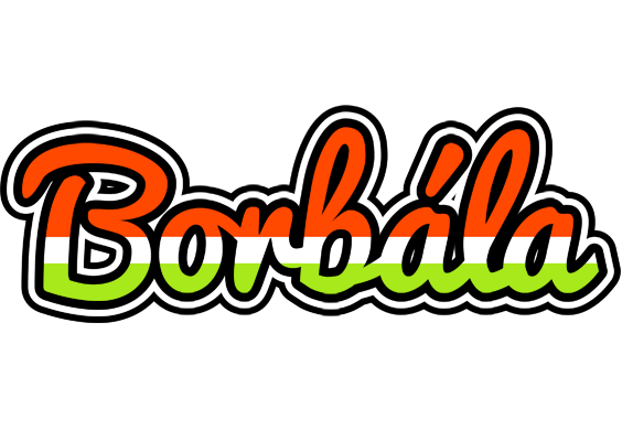 Borbála exotic logo