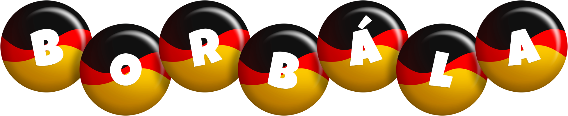 Borbála german logo