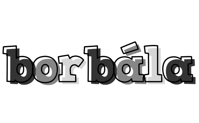 Borbála night logo