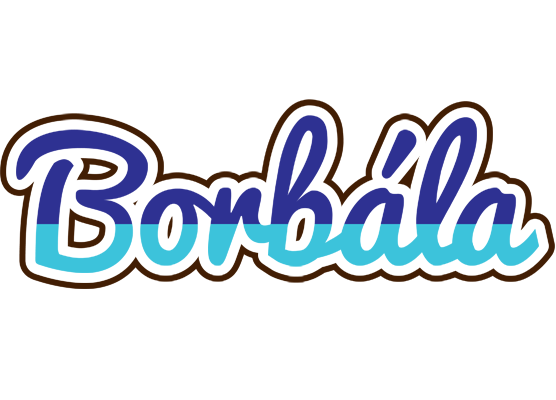Borbála raining logo