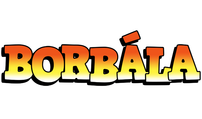 Borbála sunset logo