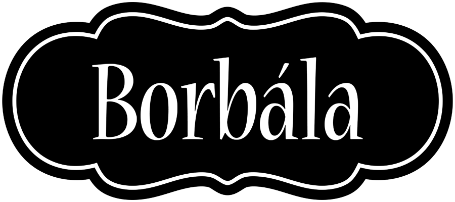 Borbála welcome logo