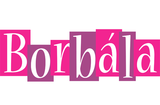 Borbála whine logo
