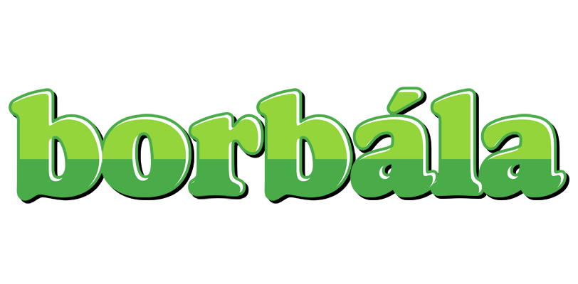 Borbála apple logo