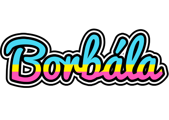 Borbála circus logo