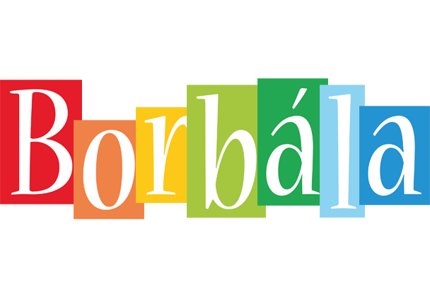 Borbála colors logo