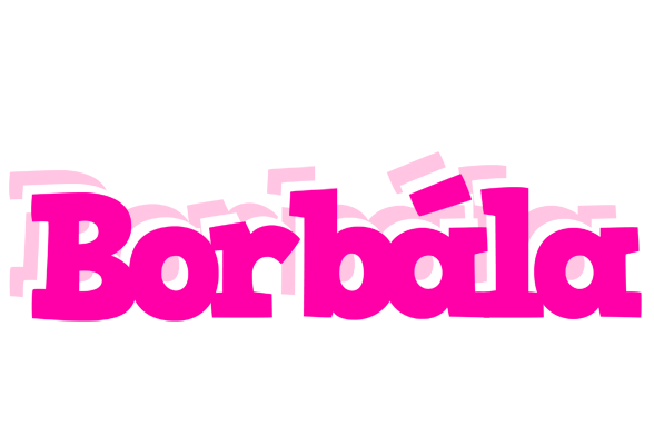 Borbála dancing logo