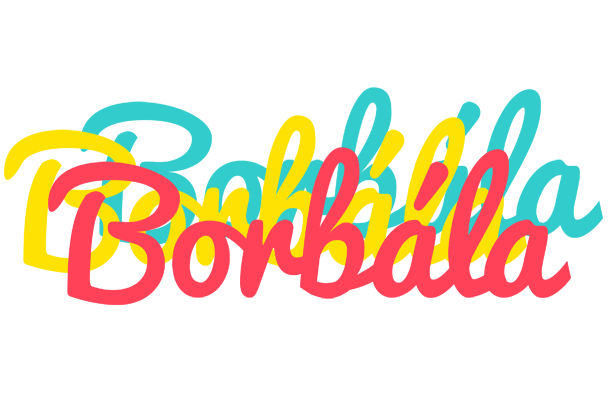 Borbála disco logo