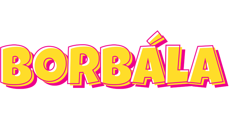 Borbála kaboom logo