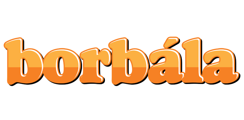 Borbála orange logo