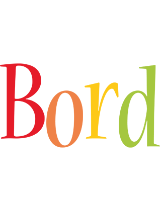 Bord birthday logo