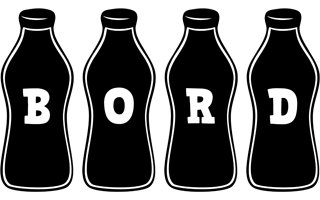 Bord bottle logo