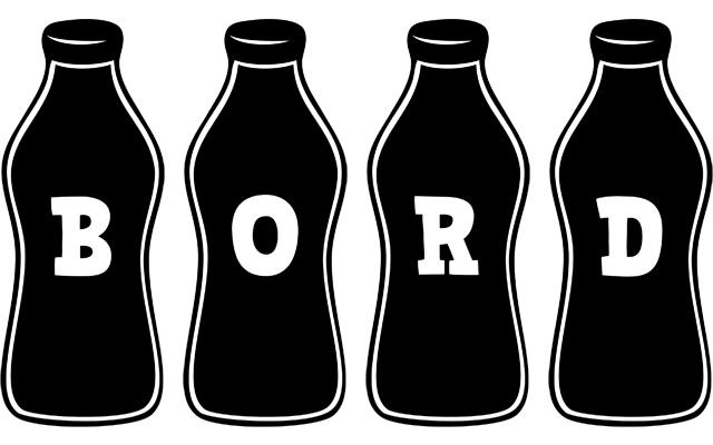 Bord bottle logo