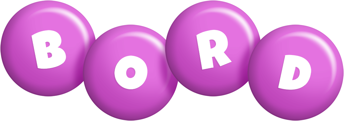 Bord candy-purple logo