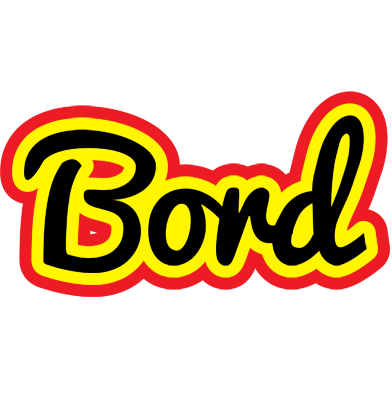 Bord flaming logo