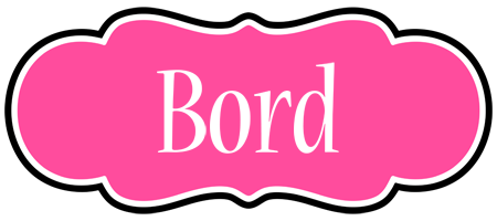 Bord invitation logo