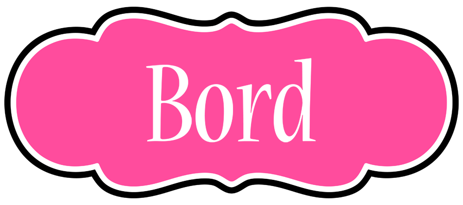 Bord invitation logo