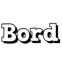 Bord snowing logo