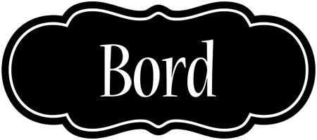 Bord welcome logo