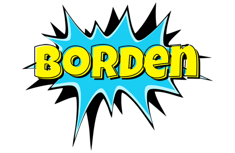 Borden amazing logo