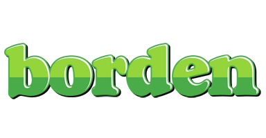 Borden apple logo