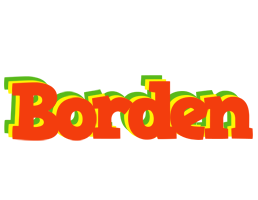 Borden bbq logo