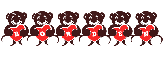 Borden bear logo