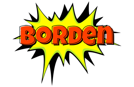 Borden bigfoot logo